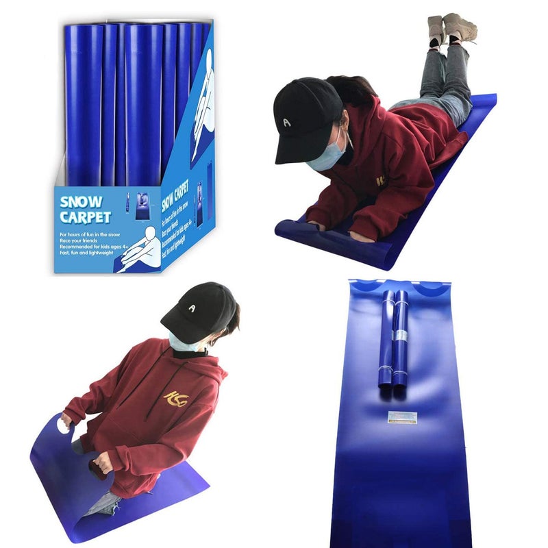 Topwon Winter Snow Sled for Kids and Adults, High Speed Snow Sledding Equipment - Image 2